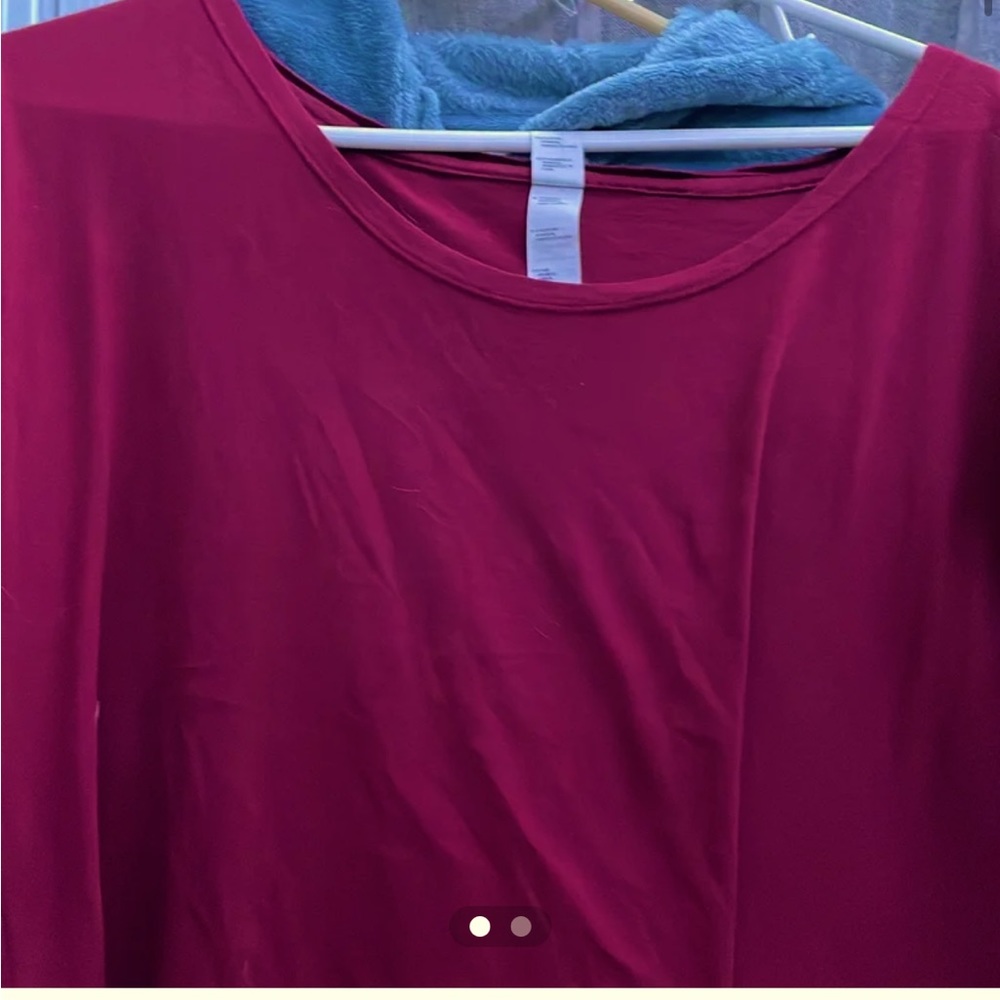 Maroon forever 21 shirt (size s/4-6)